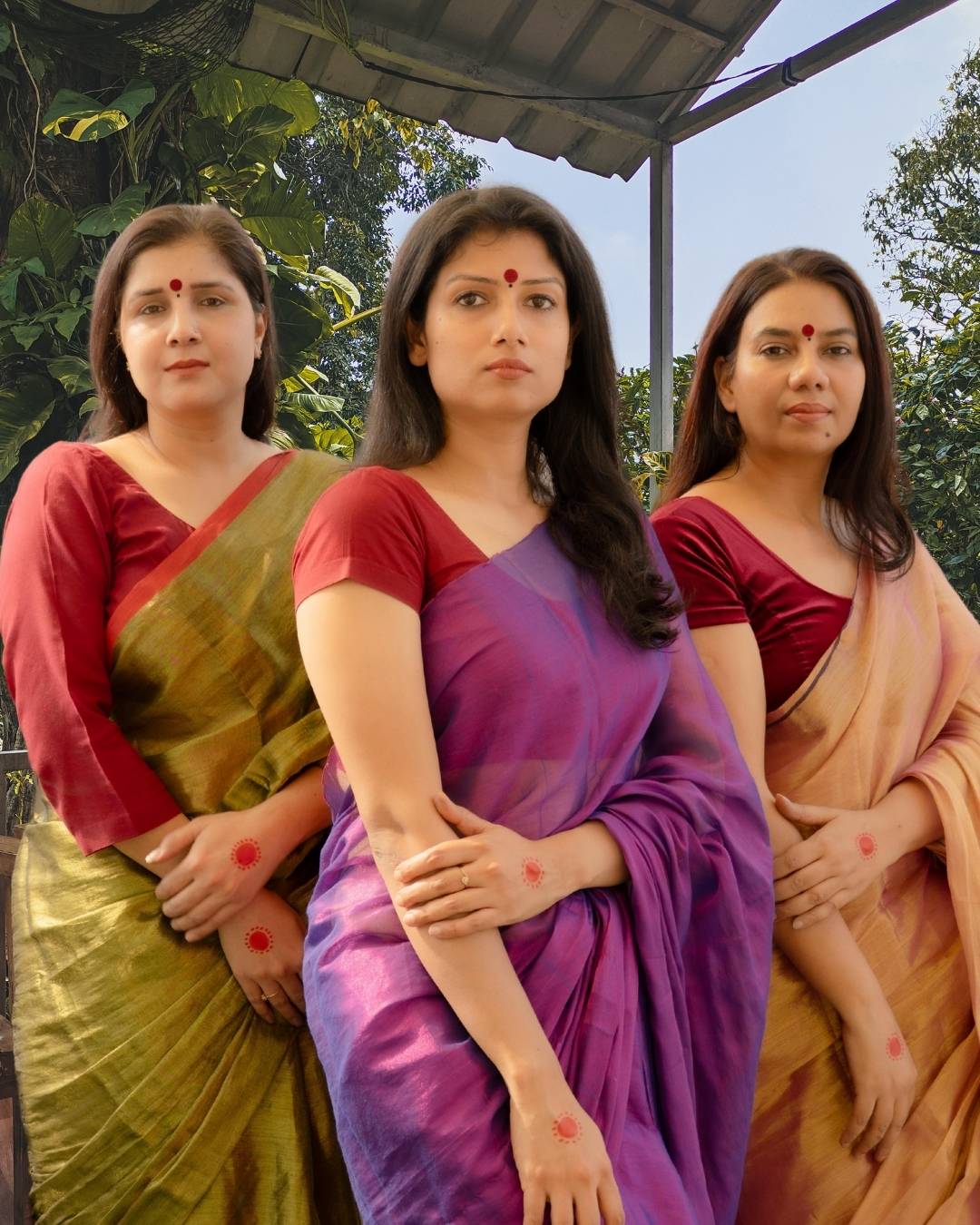 Royal Radiance Khadi Tissue Saree