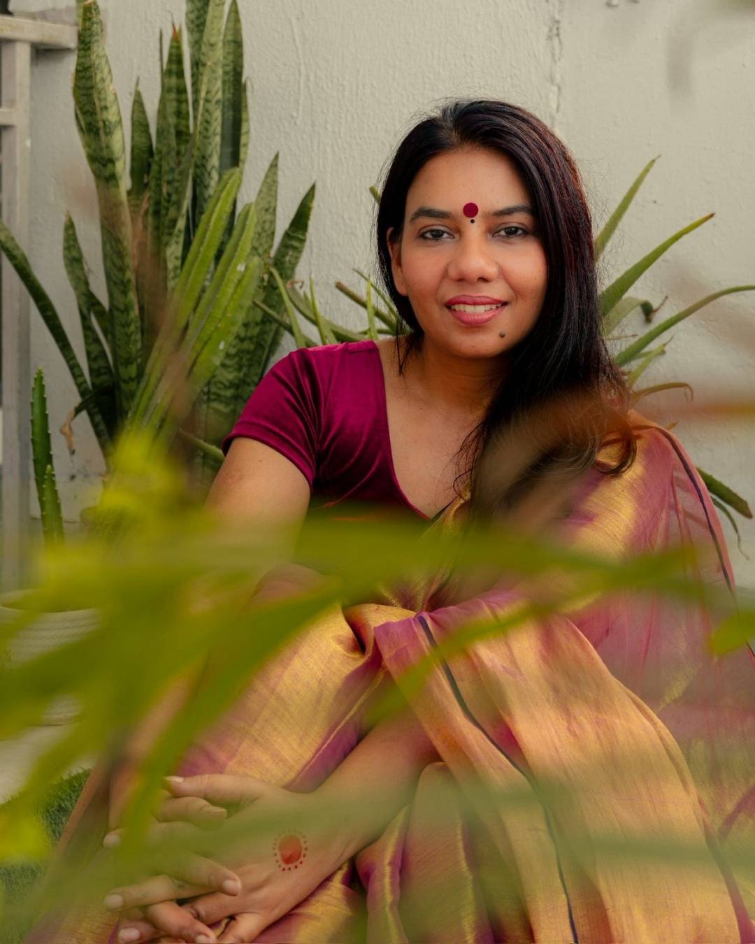Royal Radiance Khadi Tissue Saree