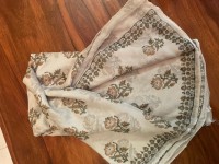 handblock-printed-chiffon-saree-booties