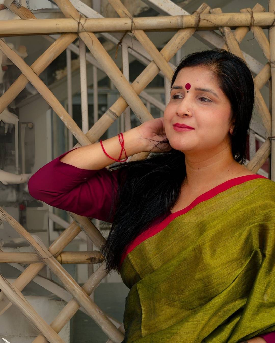 Royal Radiance Khadi Tissue Saree
